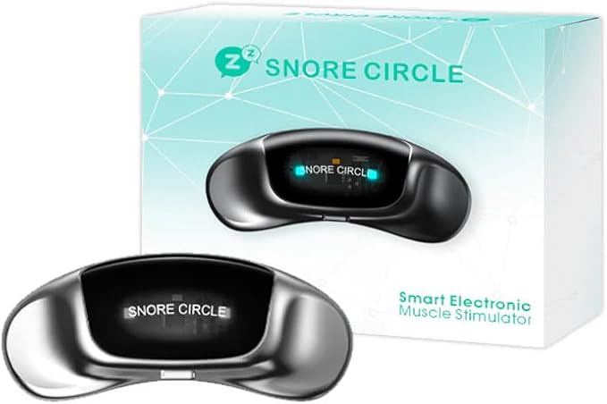 YA4600 Upgraded Smart Throat Anti Snoring Device, Snore Stopper Effective Snoring Solutions Snore Reduction Sleep Aids with APP Records and Analyzes Sleep Datas