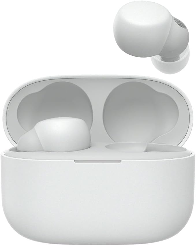 Sony LinkBuds S Truly Wireless Noise Canceling Earbud Headphones with Alexa Built-in, Bluetooth Ear Buds Compatible with iPhone and Android, White