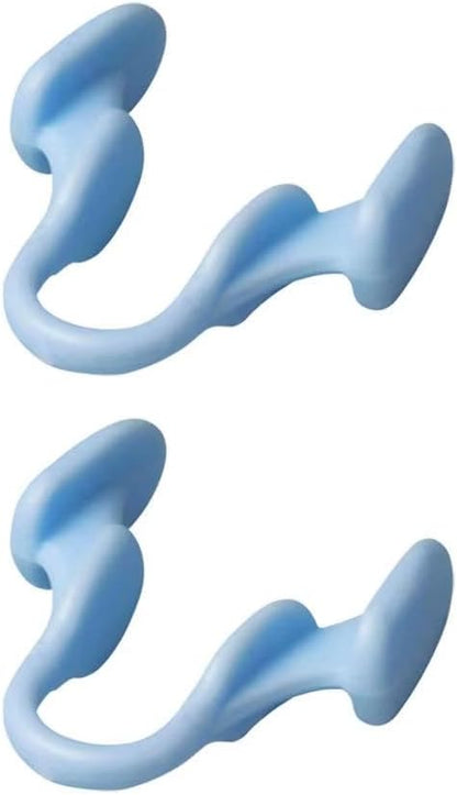 2pcs Mini Stop Snoring Device – Silicone Nose Clip, Anti-Snoring Aid for Better Sleep, Comfortable & Reusable Snore Relief