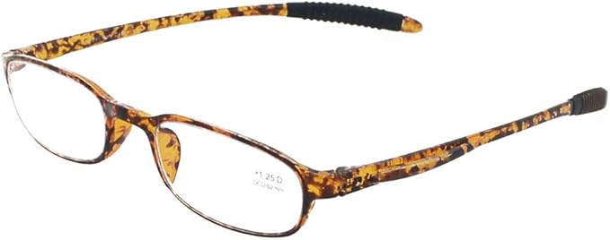 Computer Blue Light Blocking Reading Glasses(Flexible and Lightweight) Plastic Portable Readers
