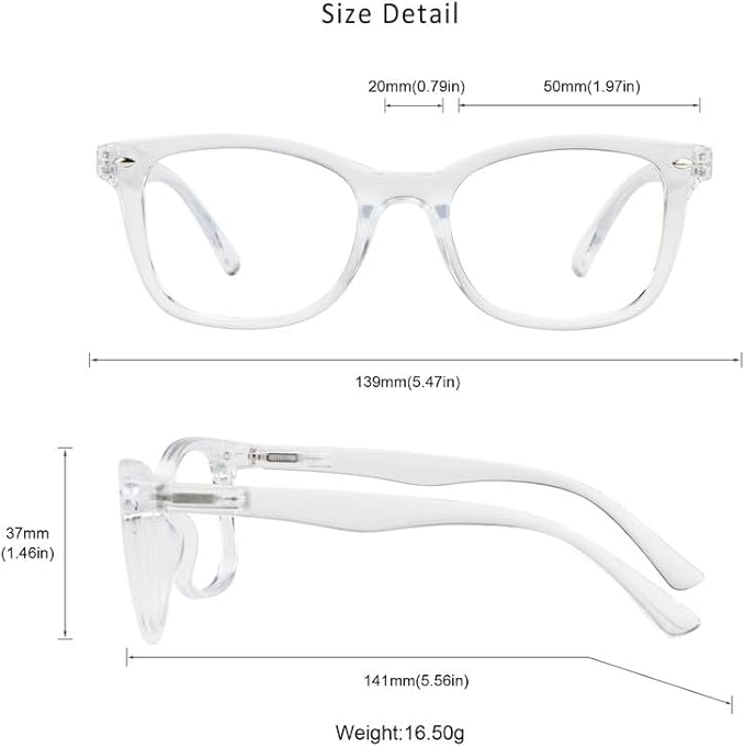 LifeArt Blue Light Blocking Glasses Anti Eyestrain Computer Reading Glasses Gaming GlassesTV Glasses Women and Men Anti Glare