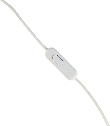 Sony MDREX15AP in-Ear Earbud Headphones with Mic, White