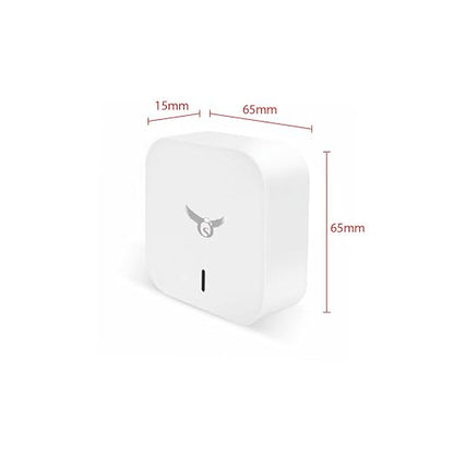 Smart Gateway, Support Multiple Types of Button/Switch, Wireless Bluetooth Control, No Wiring Needed, Timer and App Integration, Google/Alexa Compatible, White
