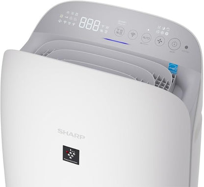 SHARP Smart Air Purifier with Humidifier Combo – Covers up to 1,913 sqft in one hour, Compatible w/Alexa & Google Asst. Energy Star 3.0, True HEPA Filter for Large Room, Bedroom - KCP70UW