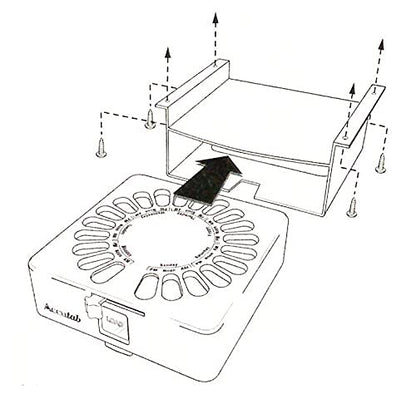 e-Pill Accutab Weekly Pill Dispenser - Large Capacity, 3 Times Daily Pill Organizer