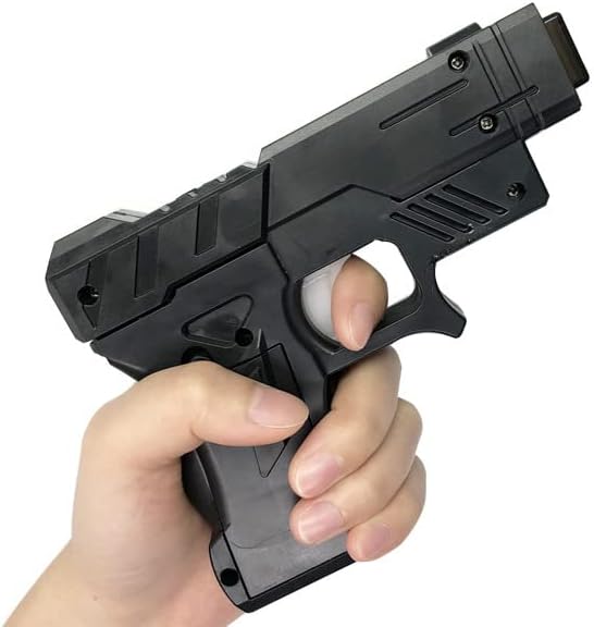 Eyes.sys Target Alarm Clock for Heavy Sleeper, Creative Gun Alarm Clock, Shoot-to-Stop Alarm Clock, Gift for Kids Adults