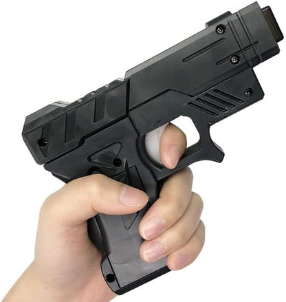 Eyes.sys Target Alarm Clock for Heavy Sleeper, Creative Gun Alarm Clock, Shoot-to-Stop Alarm Clock, Gift for Kids Adults