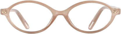 TIJN Olisa Blue Light Blocking Glasses for Women Men,Oval Glasses Frame Bluelight Glasses for Gaming/Computer/Screen