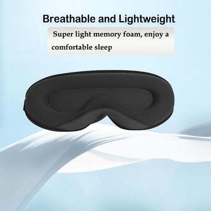 3D Contoured Sleep Mask for Side Sleepers, 100% Blackout Zero Pressure Eye Mask for Deep Sleep | Adjustable, Breathable & Portable | Ideal for Travel, Night Shift, Men & Women