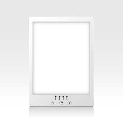 Light Therapy Lamp 10000 Lux Sun Light, Cool & Warm Light 4 Timers and 360°Rotatable Stand, for Home/Office/Travelling