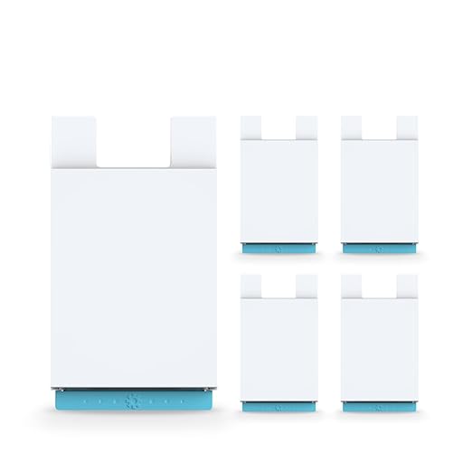 Smart Switch Bundle, 5 Smart Switches (Gen 2), Single Pole/3-Way/4-Way, Remote App, Voice Control w/Alexa, Google Assistant, Samsung, No Hub Required, Neutral Wire Required, White