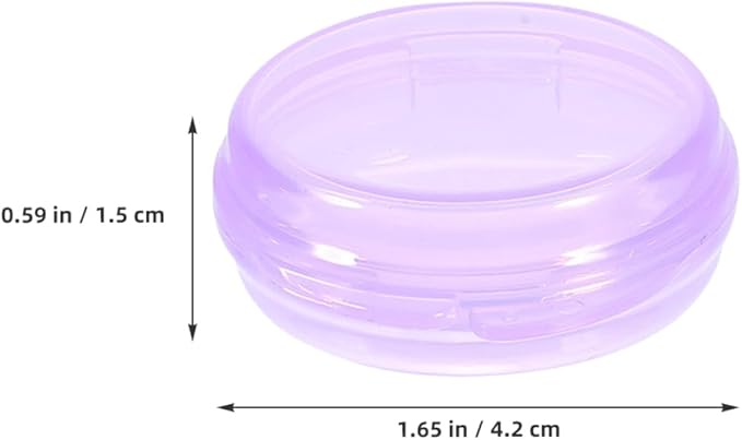NOLITOY 3pcs Daily Pill Organizer Portable Travel Medication Container Small Vitamin Holder for Travel Office and Outdoor Use Sealed Design for Freshness