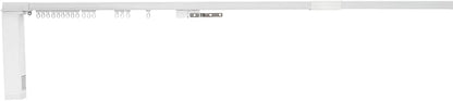 Smart Curtains System, Electric Curtain Track with 4 Slide Rails(38in Per) Motor & Timing Function, Voice App Remote Control Electric Curtain Rod Track for Bedroom, Living Room, Study Etc