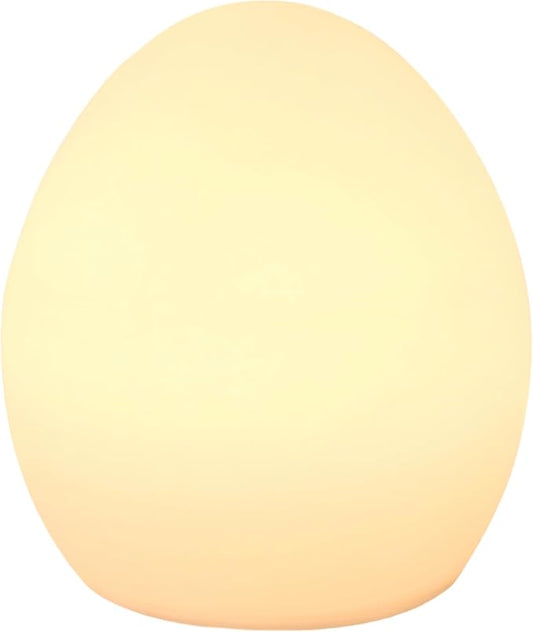 Baby Night Light: 16 Colors Changing Silicone Egg Light for Nursery, Rechargeable Touch Nightlight for Kids with Timer & Mermory, Dimmable Portable Nursery Night Light for Breastfeeding