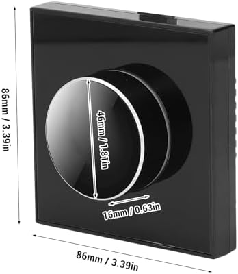 Smart Thermostat for Home, Programmable Bluetooth Temperature Regulator with 1.32in TFT Screen, Knob Control Diameter 1.81in, 95~240V AC Control Via Cell Phone or Smart Voice