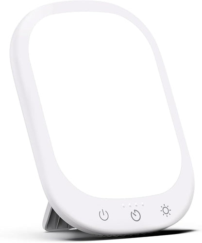 LASTAR Sun Lamp 10,000 Lux Daylight Lamp with Memory Function 5 Adjustable Brightness Levels 4 Color Temperature 4 Timer Funtion Sunlight Lamp Mountable Support Smart Plug