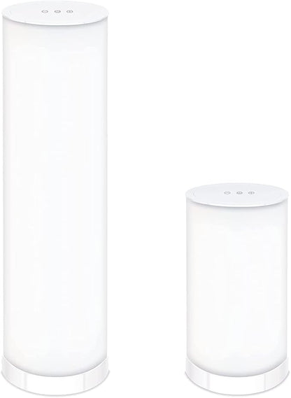 Light Therapy Lamp, Bundle - 10,000 LUX at 12 Inches - LED Sun Lamp Mood Light and Sunlight with 360 Degree Therapy to Fight Low Energy and Sunlight Deprivation, White