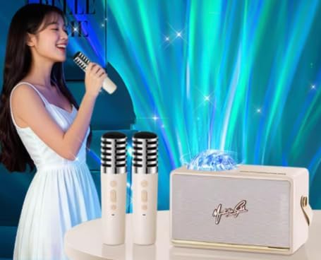 Northern Lights Projector Karaoke Machine