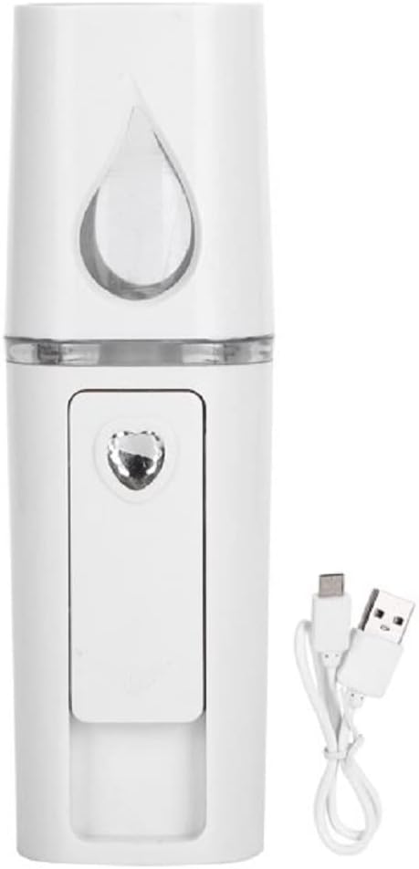 Maxx H2O Nano Mist Sprayer – Portable USB-C Rechargeable Nano Anion Atomizing Humidifier for Skincare, Bedroom & Travel | Mini Handheld Nano Atomizing Humidifier with 20ml Capacity