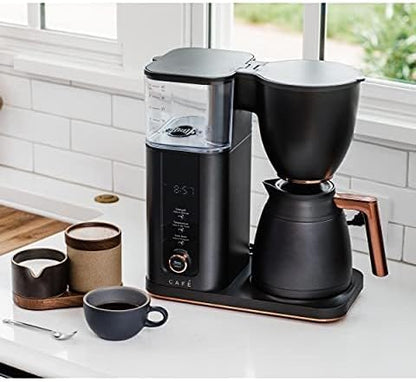 Café Specialty Drip Coffee Maker | 10-Cup Insulated Thermal Carafe | WiFi Enabled Voice-to-Brew Technology | Smart Home Kitchen Essentials | SCA Certified, Barista-Quality Brew | Matte Black