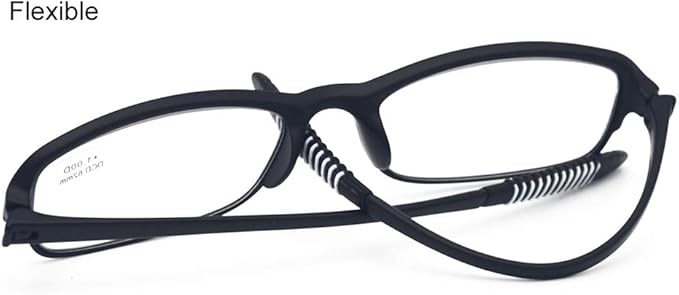 Blue Light Blocking Anti Reflective Coating Rectangular Reading Glasses(Flexible and Lightweight) Plastic Readers 3.50