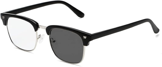 Photochromic Sunglasses Blue Light Blocking Glasses for Men and Women Day Night Multi-use