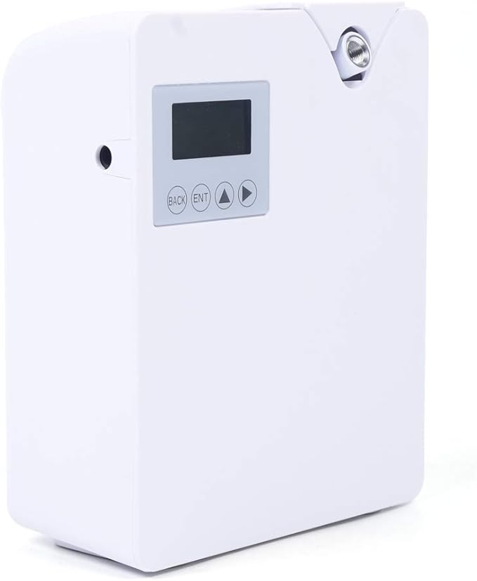 Smart HVAC Scent Diffuser, 7.5W 300ml WiFi Cold Air Diffuser Machine Waterless Commercial Air Nebulizing Diffusion System 10594-14125 cu.ft Coverage for Home, Hotel, Office, Large Room