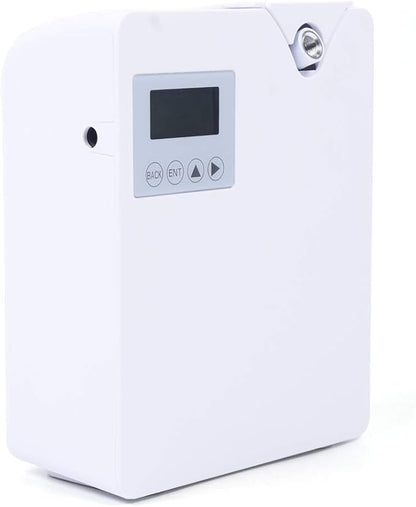 Smart HVAC Scent Diffuser, 7.5W 300ml WiFi Cold Air Diffuser Machine Waterless Commercial Air Nebulizing Diffusion System 10594-14125 cu.ft Coverage for Home, Hotel, Office, Large Room