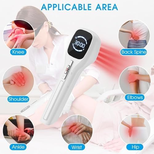 Limot RED Light Device, lllt Low Level Therapy Device with LED Display & Tripod, Infrared Light Therapy Reduces Fatigue, Red Light Therapy is Available in A Variety of Modes for Use on Humans/Pet