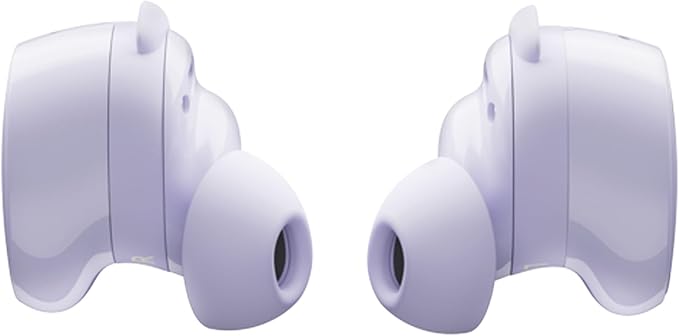 Bose QuietComfort Bluetooth Earbuds, True Wireless Earbuds with Active Noise Cancellation and Mic, Deep Bass, IPX4 Rating, Up to 8.5 Hours of Playtime, Chilled Lilac