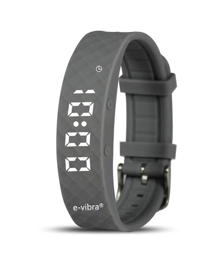 Potty Training Watch - Rechargeable Silent Vibrating Wristband - Medical Reminder Watch - with Timer and 15 Daily Alarms (Grey)