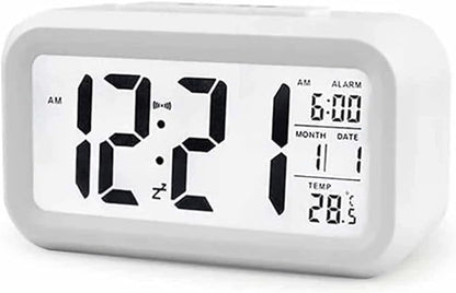Alarm Clock for Bedroom,Wake Up Light Sunrise Alarm Clock for Kids,Smart Voice Alarm Clock, Smart Timer, Student, Electronic Warning Machine