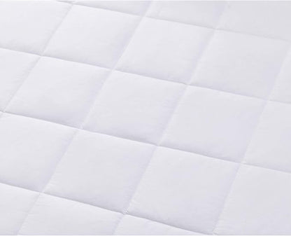 TONGDADA Kids Weighted Blanket | 40''x60'',7lbs | for Child Between 55-80 lbs | Premium Cotton Material with Glass Beads | White