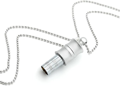 528 Hz Meditation Necklace Breathing Frequency Sound Healing Device by Adjusting The Breathing for Anxiety & Stress Relief Mindfulness