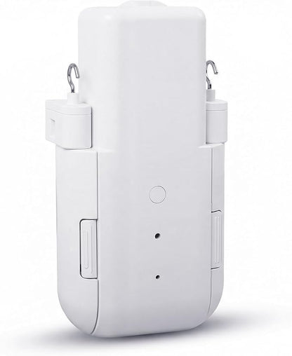 HOMIER Smart Automatic Curtain Opener with Remote Control Only, Upgraded High-Performance Motor, Curtain Robot Motor Suitable for Roman Rod, T-Shaped/U-Shaped Tracks