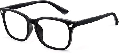 Blue Light Glasses for Woman Men | 99% Blue Light Blocking Glasses | Computer Glassess | Gaming | TV Phone Screen Reader Square Frame | Anti Eyestrain & UV Glare,1 Pack