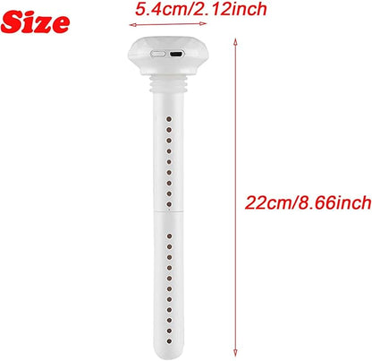 USB Cool Mist Humidifier, Small USB Personal Humidifiers Desktop Humidifier Mute White Mini Portable Humidifiers High Capacity Water Bottle Humidifier for Home Car