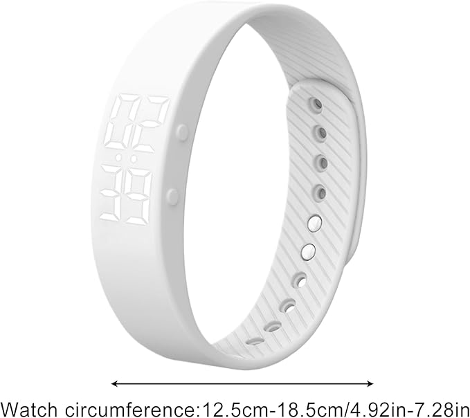 Smart Bracelet – Smart Wristband Activity Fitness Tracker, Waterproof Watch Monitor with Pedometer for Running Exercise Workout Gym Walking Calories, Compatible for Men Women Daily Fitness Tracking