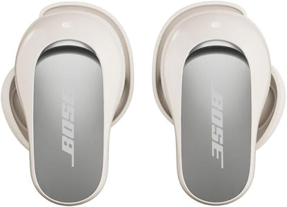 Bose QuietComfort Ultra Earbuds (2nd Gen) - Wireless Noise Cancelling Earbuds with Mic, Immersive Audio, USB-C Charging, Up to 6 Hours Battery, IPX4 Rating, White Smoke