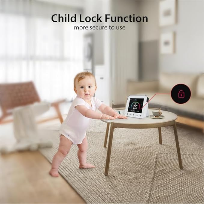 Smart Air Conditioner Controller, WenzhiIoT WiFi Thermostat for Mini-Split,Window,Portable AC&Heat Pumps Tuya Smart Life Wireless Remote Compatible with Alexa Google Home