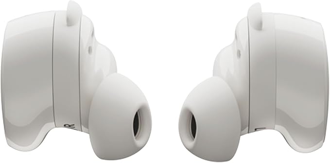 Bose QuietComfort Earbuds - True Wireless Bluetooth Earbuds with Active Noise Cancellation and Mic, USB-C Charging, IPX4 Rating, Up to 8.5 Hours of Playtime, White