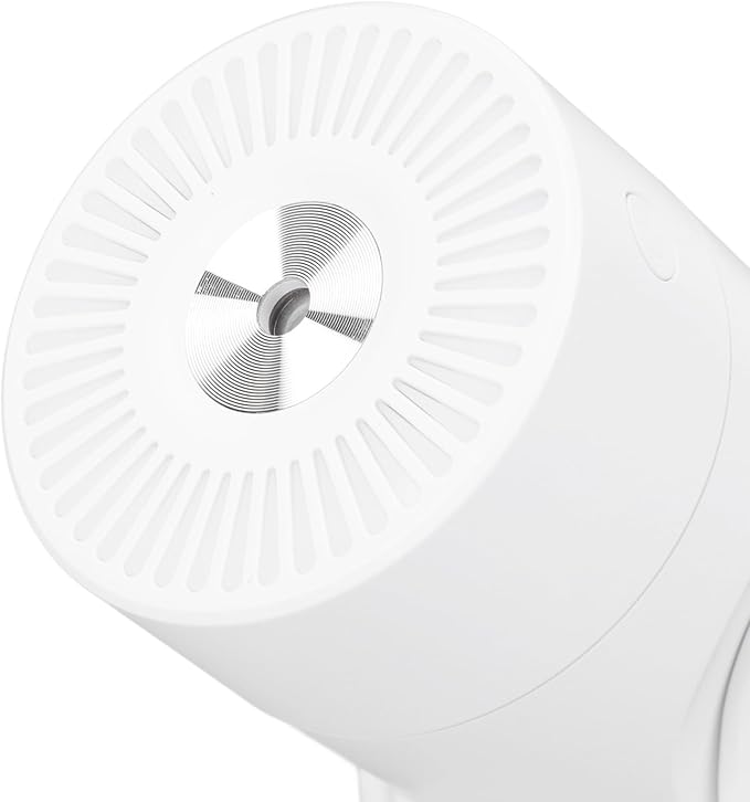 Black Portable USB Humidifier with Angle, Quiet Cool Mist Desktop Humidifier for Travel - 360 Degree Rotation Car Humidifier (White)
