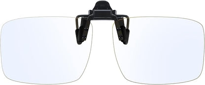Trysee Blue Light Clip Ons for Glasses for Men Women Blue Light Blocker Fit Over Computer Glasses TS801
