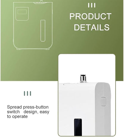 Smart WiFi Essential Oil Aroma Diffuser, App Control, Auto Timer, 300ml Tank, Covers 150m³, Perfect for Large Rooms & Business Use
