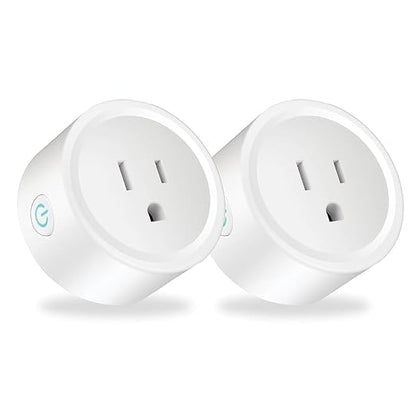 Osprey Smart Plug, Wi-Fi Outlet Socket, Compatible with Alexa and Google Home, Automate APP, Timer Function, Voltage Measurement Function, 2.4GHz Wi-Fi Only, No Hub Required, 16A (2 pcs)