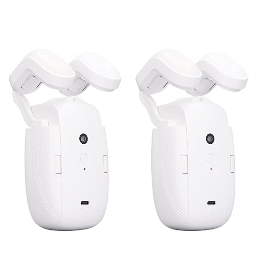 Automatic Curtain Opener and Closer - Smart Curtain Opener Robot Roman Pole U and I Shape Rail 2-in-1, APP Voice Remote Control for Home Office