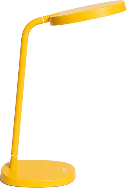 Lumie Task - 10,000 Lux Adjustable Bright Light Therapy Desk Lamp for Mood and Energy Boost and Winter Blues Relief, Crystal Clear Illumination and Maximum Visual Comfort - Golden Yellow