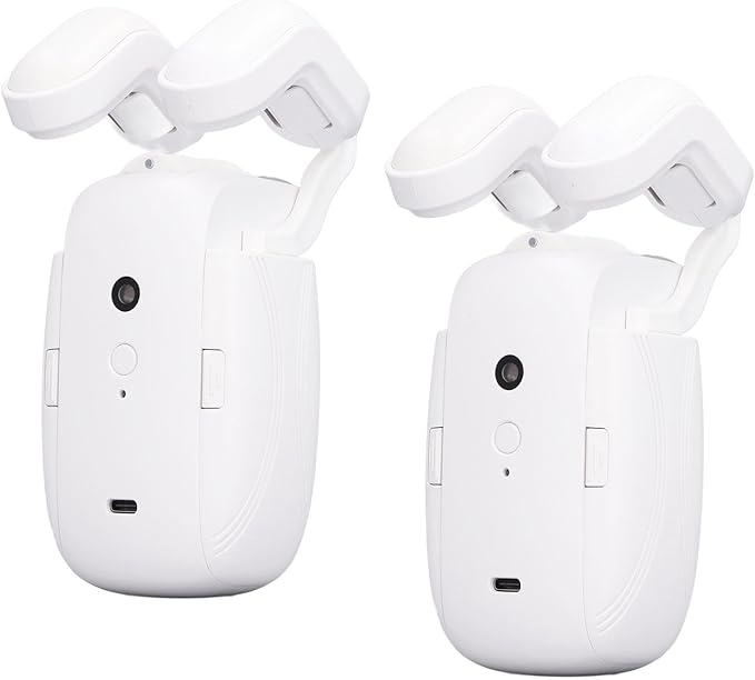Automatic Curtain Opener, Remote Control Smart Curtain Opener Set with APP, Voice Control Switch Electric Curtain Robot, Smart Curtain Motor for Roman Pole U and I Shape Rail