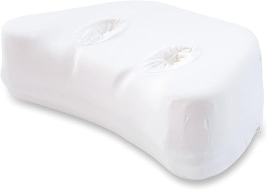– Side Sleeping Pillow, Height Adjustable, Ear Pain Relief, CPAP Pillow, Wrinkle Prevention, TMJ - Advanced Memory Foam with Soft Cover (Standard)