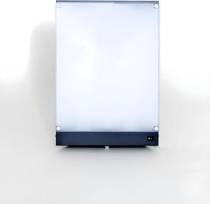 Northern Light Technologies Boxelite 10,000 Lux Bright Light Therapy Lamp – Full Spectrum UV-Free Sunlight Desk Lamp with Large Panel for Energy, Focus, and Alertness – Black